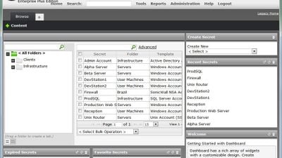 Web based interface