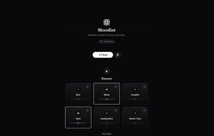 Moodist Ambient Sounds screenshot 1