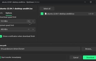 ByteStream Torrent screenshot 1
