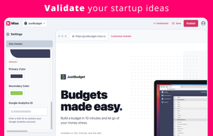 Validate startup ideas fast by capturing a waiting list