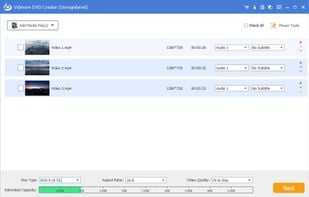 Vidmore DVD Creator screenshot 1