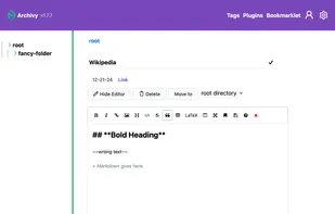Archivy screenshot 1