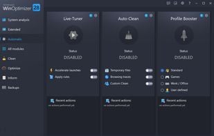 Ashampoo WinOptimizer screenshot 3
