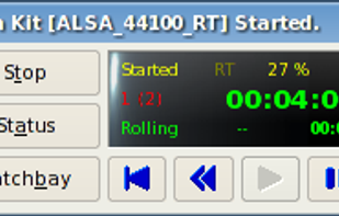 QjackCtl screenshot 1