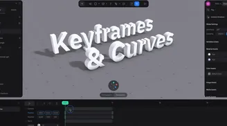Spline launches Timeline for animating 3D scenes with keyframes image