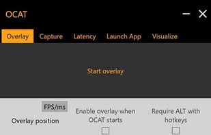OCAT screenshot 1