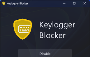 KeyloggerBlocker screenshot 1