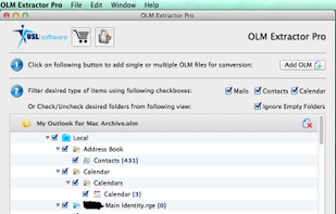 USL OLM Extractor Pro screenshot 2