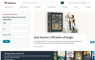 AbeBooks screenshot 1