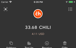Chiliwallet screenshot 2