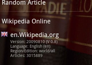 Offline Wikipedia Reader