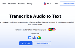 Transkriptor's Homepage