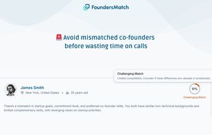 Founders Match screenshot 2