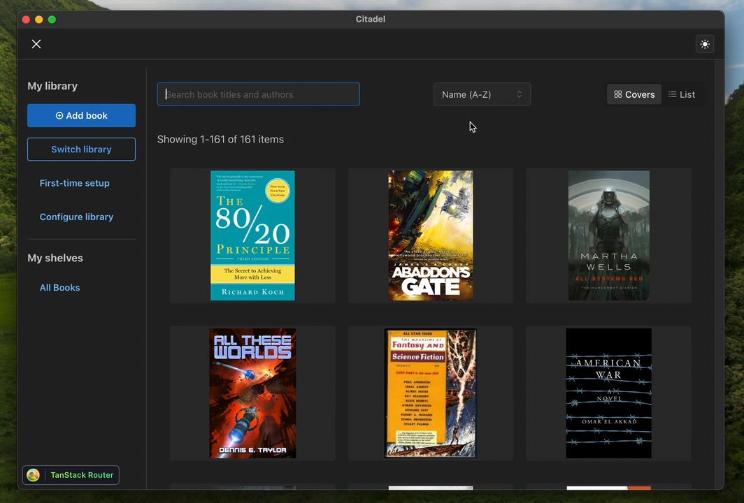 Citadel (ebook library manager) Manage your existing Calibre ebook