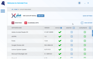 Heimdal screenshot 1