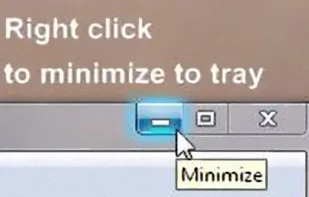 RBTray Fork screenshot 1