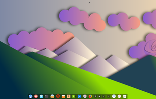 ExTiX Linux screenshot 1