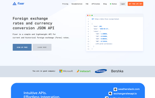 Fixer.io screenshot 1