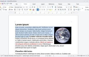 LibreOffice Writer on Linux
