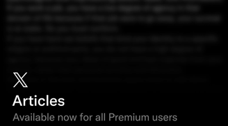 X launches Articles for Premium subscribers to publish long-form content image