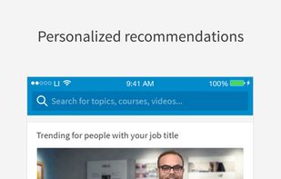 LinkedIn Learning screenshot 1
