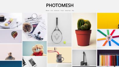 PhotoMesh Wordpress Theme
