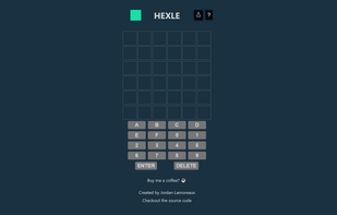 Hexle screenshot 1