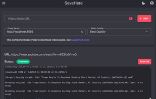 SaveHere screenshot 1