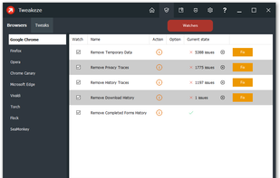 Tweakeze screenshot 2