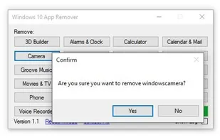 Windows 10 App Remover screenshot 1