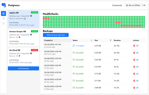 Postgresus screenshot 1