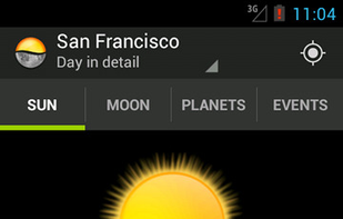 Sundroid screenshot 1