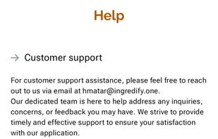 Ingredify - Food Scanner screenshot 1