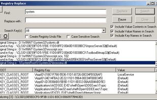 Registry Replacer in action