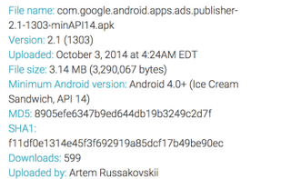 APKMirror screenshot 3