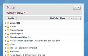 Scoop RSS screenshot 1