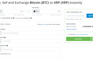 Exchange Bitcoin (BTC) to XRP (XRP) instantly!