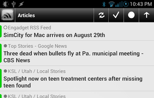 GrazeRSS screenshot 2