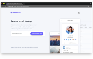 Email Lookup screenshot 1
