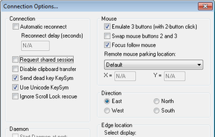 x2vnc (win2vnc) screenshot 1