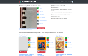 Bookscovery screenshot 1