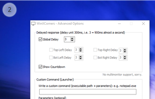 WinXCorners screenshot 3