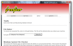 FreeFixer screenshot 1
