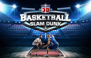 Slam Dunk Real Basketball - 3D Shooting screenshot 1