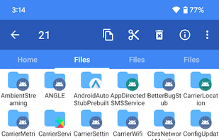 FV File Manager screenshot 2