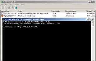 RTMPDumpHelper screenshot 2