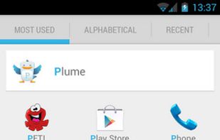 Quad drawer screenshot 1