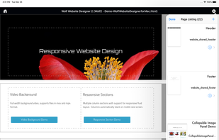 Wolf Responsive Designer screenshot 1