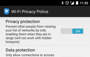 Wi-Fi Privacy Police screenshot 1