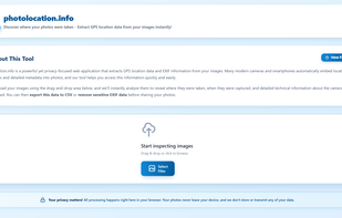 WebApplication for Photolocation.info